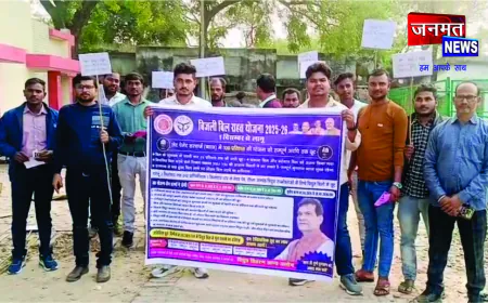 रायबरेली में बिजली उपभोक्ताओं को जागरूक करने हेतु डीह विद्युत उपखंड की जागरूकता रैली निकली