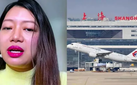 अरुणाचल की बेटी के साथ शंघाई एयरपोर्ट पर हुए दुर्व्यवहार पर बोला चीन- कोई जबरदस्ती नहीं हुई