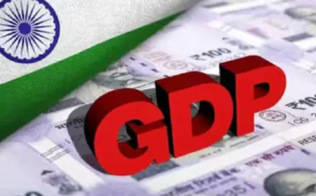 दूसरी तिमाही में 8.2 प्रतिशत बढ़ी भारत की GDP, पिछली छह तिमाहियों में सबसे मजबूत रहे आंकड़े
