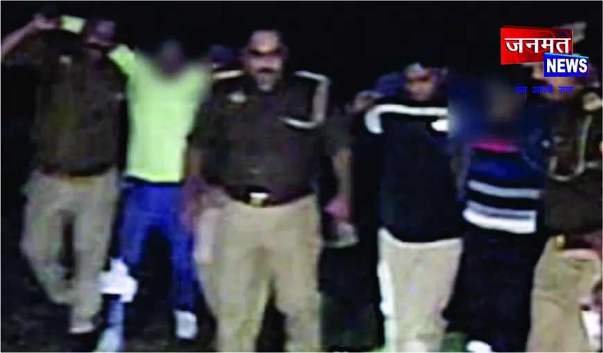 अमेठी में पुलिस मुठभेड़ में गोकशी गिरोह के दो सदस्य गिरफ्तार, एक फरार