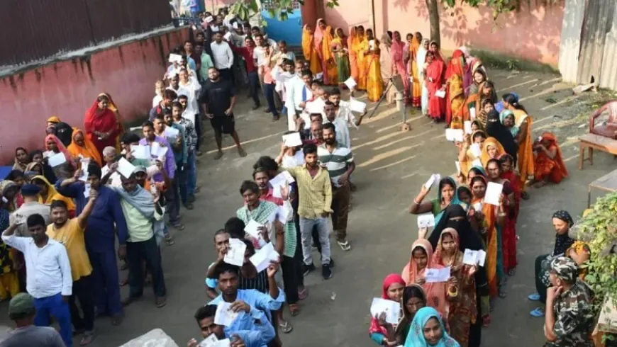 बिहार चुनाव: पहले चरण में 65 फीसद से अधिक मतदान, EC ने जारी किया फाइनल डेटा