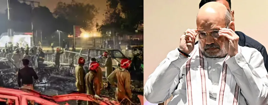 दिल्ली ब्लास्ट पर अमित शाह की हाई लेवल मीटिंग जारी, गृह सचिव व IB चीफ भी मौजूद