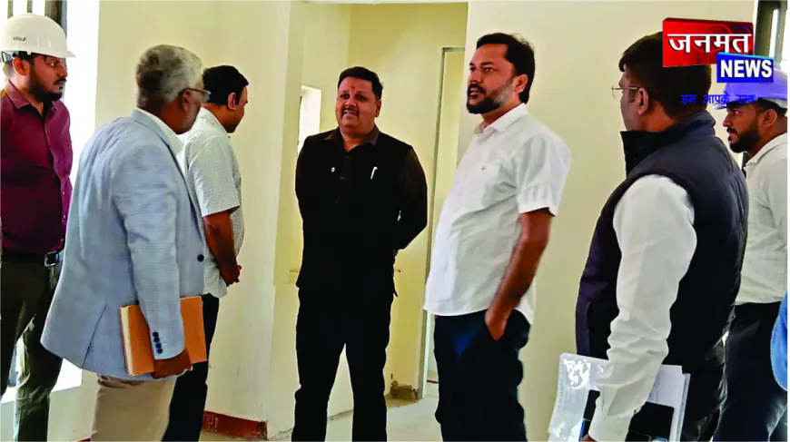 डीएम ने निर्माणाधीन जिला कारागार का किया निरीक्षण, 15 दिसंबर तक कार्य पूर्ण करने के निर्देश