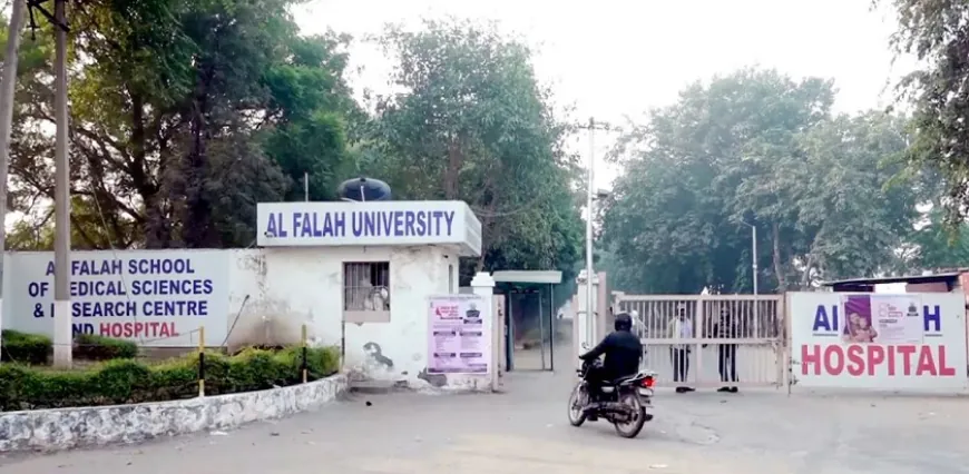 जांच के घेरे में अल-फलाह विवि, वेबसाइट पर फर्जी मान्यता का दावा; NAAC ने जारी किया नोटिस