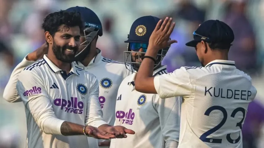 ईडन गार्डेन्स में स्पिनर्स का जलवा, दूसरी पारी में SA ने गंवाए 7 विकेट; IND की पकड़ मजबूत