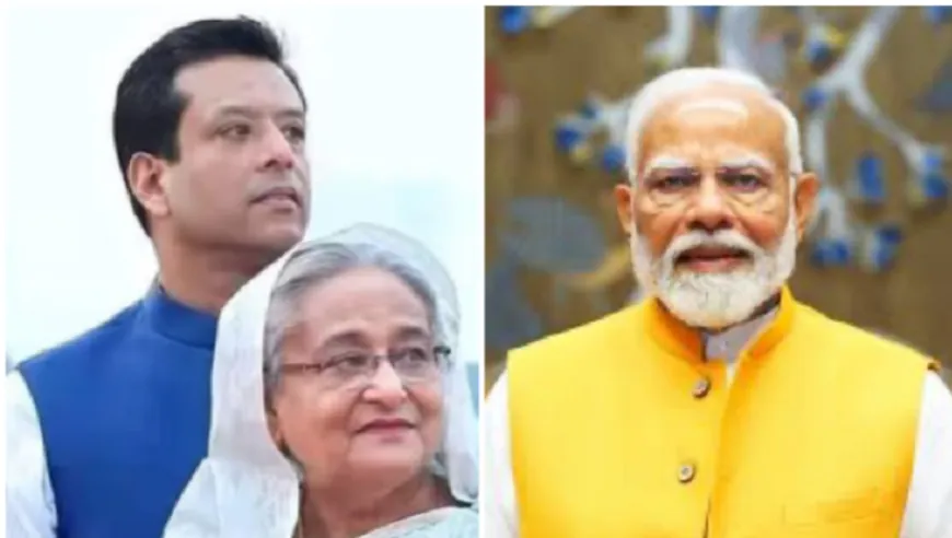 'PM पीएम मोदी ने मेरी मां की जान बचाई, यूनुस उन्हें छू भी नहीं सकता'; शेख हसीना के बेटे ने दी चुनौती