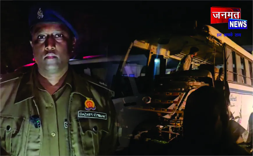 तेज़ रफ्तार ट्रक ने मिनी बस और फार्च्यूनर को मारी टक्कर, भाजपा नेता के गनर की मौत, दो दर्जन से अधिक यात्री घायल