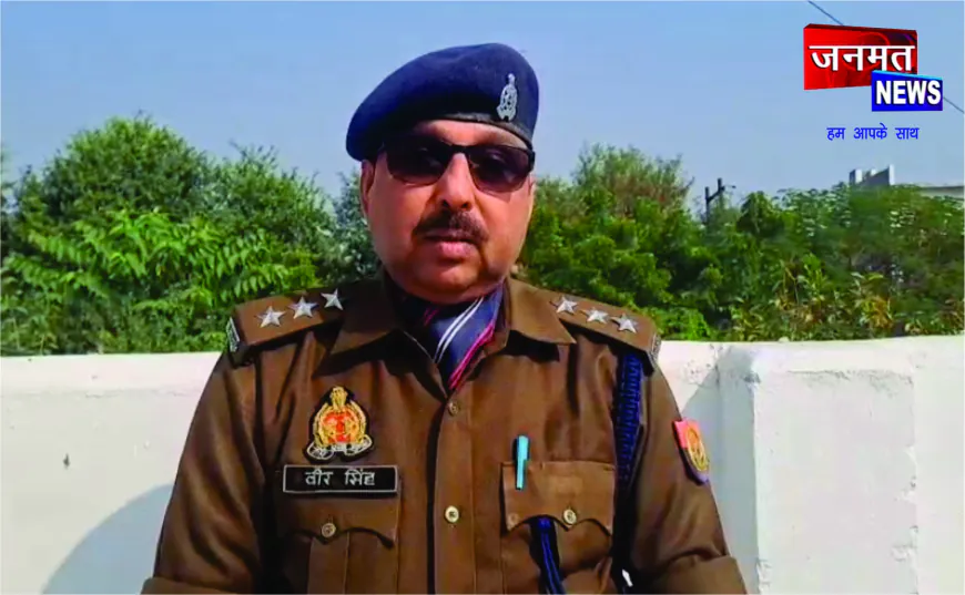 पुलिस और बदमाश के बीच हुई मुठभेड़ में गोली लगने से 10 हजार के इनामी बदमाश हुआ घायल