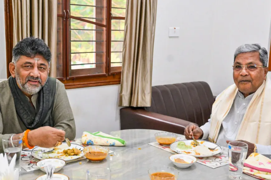 सुलझ गई कर्नाटक कांग्रेस की कलह! ब्रेकफास्ट मीटिंग के बाद बोले CM व डिप्टी CM - All is well