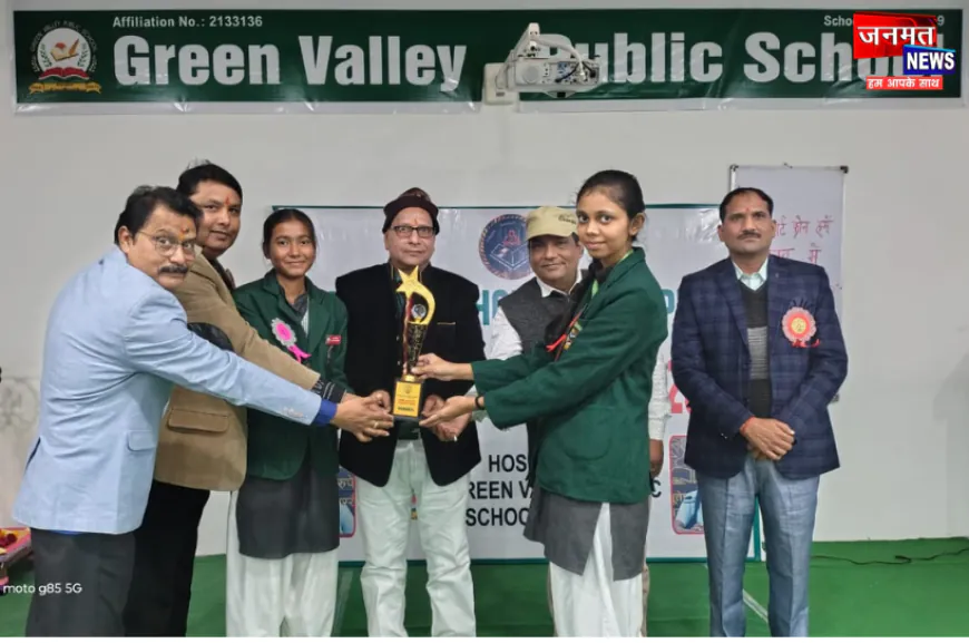 औरैया: अंतर विद्यालय सहोदया वाद–विवाद प्रतियोगिता में ग्रीन वैली स्कूल विजेता, दस विद्यालयों ने किया प्रतिभाग