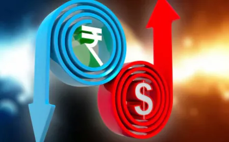 रुपये में ऐतिहासिक गिरावट, डॉलर के मुकाबले रिकॉर्ड निचले स्तर पर पहुंचा