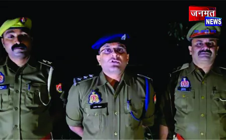 पुलिस मुठभेड़ में 25-25 हजार के दो इनामी बदमाश घायल, हथियार व कार बरामद