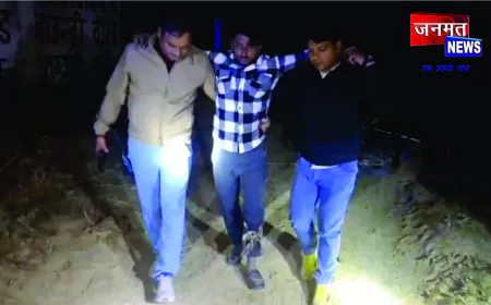 खुर्जा पुलिस–बदमाश मुठभेड़ में दो बदमाश गोली लगने से घायल, तीसरा दबोचा गया