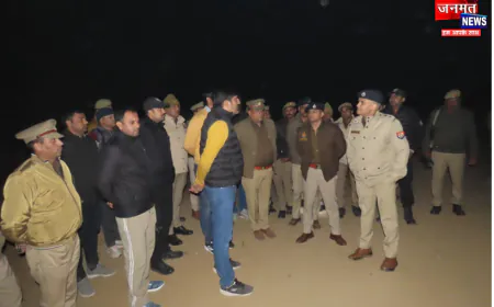 अलीगढ़: मुठभेड़ में गिरफ्तार हुआ 50 हजार रूपये का इनामी बदमाश, पैर में लगी गोली; तमंचा कारतूस बरामद