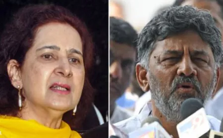 'उन्हें किसी मानसिक अस्पताल में..', नवजोत कौर के 500 करोड़ वाले बयान पर डीके का पलटवार