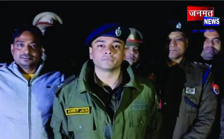 पुलिस मुठभेड़—दो शातिर बदमाश गिरफ्तार, 75 हजार नगदी समेत आभूषण और हथियार बरामद