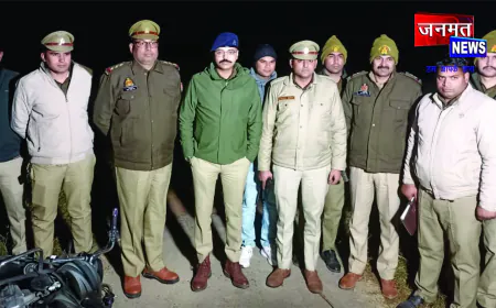 बुलंदशहर में पुलिस मुठभेड़ के दौरान दो शातिर गौकश गैंगस्टर्स गिरफ्तार, हथियार व उपकरण बरामद