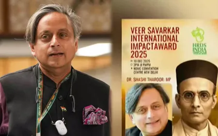 'बिना पूछे कैसे घोषणा कर दी?', वीर सावरकर अवॉर्ड के लिए चुने जाने पर शशि थरूर ने जताया एतराज
