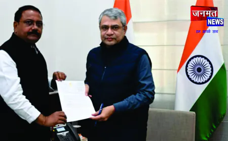 अछल्दा में ओवरब्रिज निर्माण की मांग को लेकर सांसद जितेंद्र दोहरे ने रेल मंत्री को लिखा पत्र