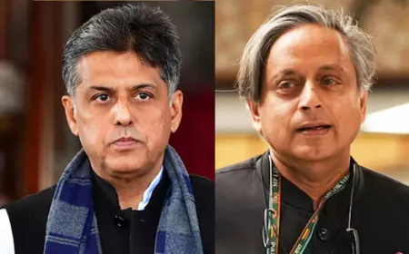 शशि थरूर ने लगातार तीसरी बार छोड़ी कांग्रेस की मीटिंग, मनीष तिवारी भी नहीं पहुंचे; चर्चाएं तेज