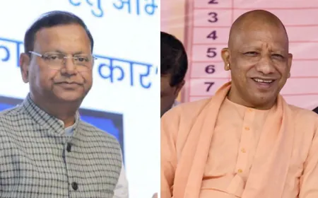 यूपी बीजेपी के नए अध्यक्ष के लिए नामांकन आज,पंकज चौधरी के प्रस्तावक बने सीएम योगी आदित्यनाथ