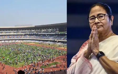 'सॉल्ट लेक स्टेडियम में हुई अव्यवस्था से बहुत दुखी हूं', मेसी के इवेंट में बवाल पर सीएम ममता ने मांगी माफी