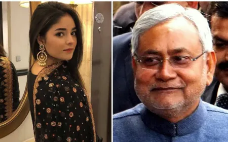 नीतीश कुमार के हिजाब खींचने वाली घटना पर भड़कीं पूर्व एक्ट्रेस जायरा वसीम, बोलीं- एक मुस्लिम महिला…