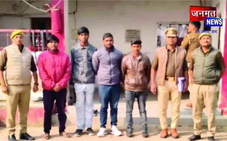 रायबरेली में अवैध हुक्का बार पर पुलिस का शिकंजा, चार आरोपी गिरफ्तार