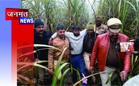 मुजफ्फरनगर में पुलिस का ऑपरेशन लंगड़ा तेज, 12 घंटे में दो मुठभेड़ों में कुख्यात बदमाश गिरफ्तार