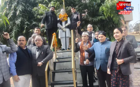 मुजफ्फरनगर में श्रद्धा, सम्मान और संकल्प के साथ मनाया गया चौधरी चरण सिंह का 123वां जन्मदिन