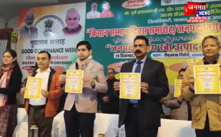 संभल: किसान दिवस रूप में मनाया गया पूर्व PM चौ. चरण सिंह का जन्मदिन, किसान मेले का भी आयोजन