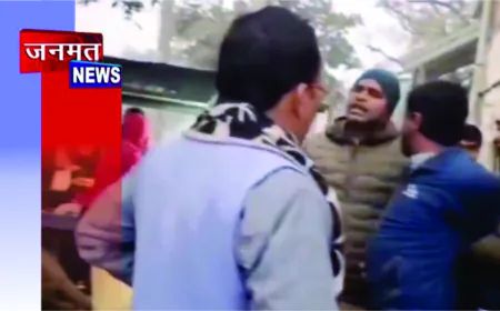 एटा में दरोगा का वीडियो वायरल: रोजगार सेवक को गाली-गलौज व मारपीट के आरोप, तत्काल लाइन हाजिर