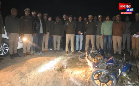 औरैया: पुलिस मुठभेड़ में गोली लगने से दो बदमाश घायल, अस्पताल में भर्ती; तमंचा व जिंदा कारतूस बरामद