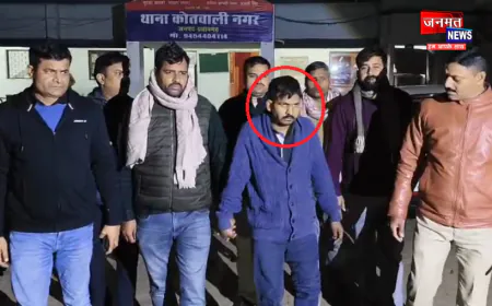 प्रतापगढ़: 4 दिन बाद फिर पकड़ा गया इनामी दुष्कर्म आरोपी जावेद, मेडिकल कॉलेज से हुआ था फरार