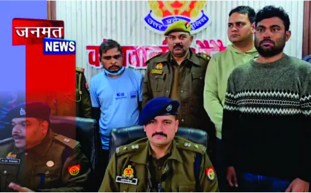 औरैया में लूटकांड में शामिल दो बदमाश मुठभेड़ में घायल, साजिशकर्ता सहित तीन गिरफ्तार; लाखों की नकदी-जेवरात बरामद