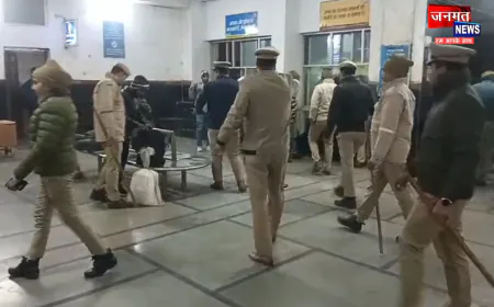 नववर्ष को लेकर रायबरेली में सघन पुलिस चेकिंग, होटल, सराफा बाजार व रेलवे स्टेशन पर अभियान