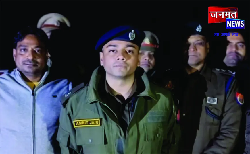 पुलिस मुठभेड़—दो शातिर बदमाश गिरफ्तार, 75 हजार नगदी समेत आभूषण और हथियार बरामद