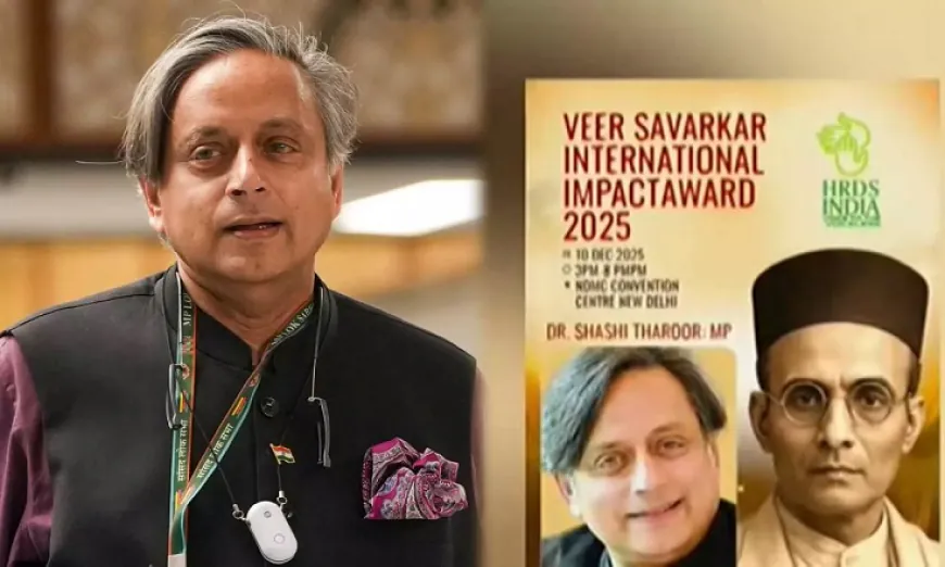 'बिना पूछे कैसे घोषणा कर दी?', वीर सावरकर अवॉर्ड के लिए चुने जाने पर शशि थरूर ने जताया एतराज