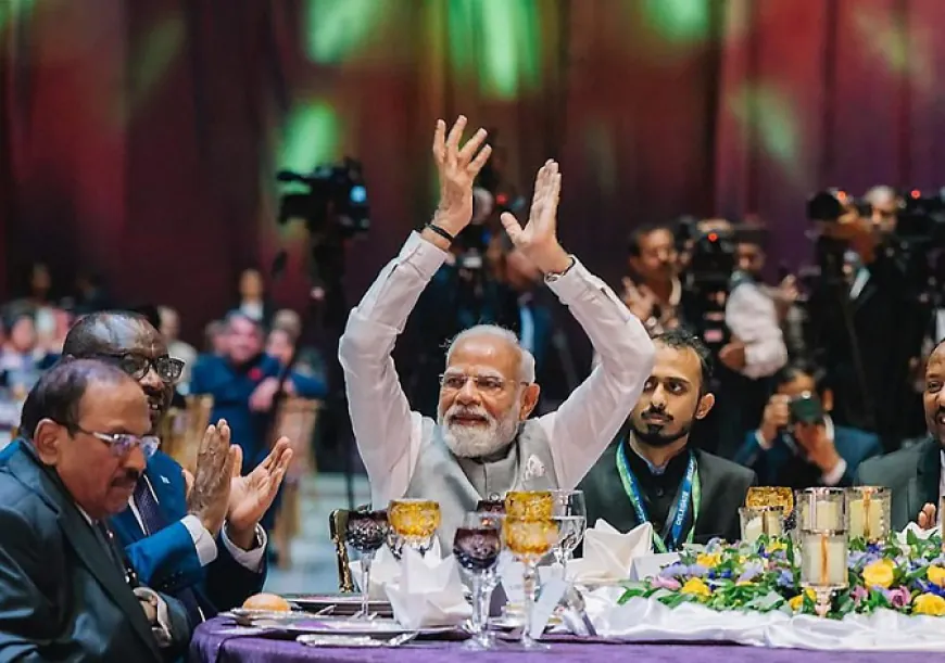 इथियोपिया में सबकुछ PM मोदी के मन माफिक, पहले मिला सर्वोच्च सम्मान; अब गूंजा वंदे मातरम्