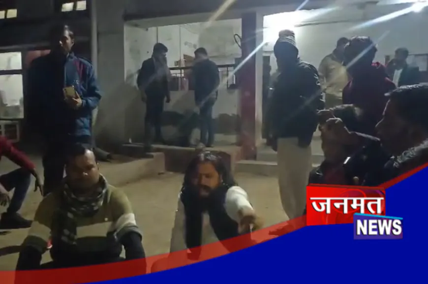 रायबरेली: किसान नेता की हिरासत पर सियासी बवाल, मिल एरिया थाने का घेराव; देर रात रिहाई