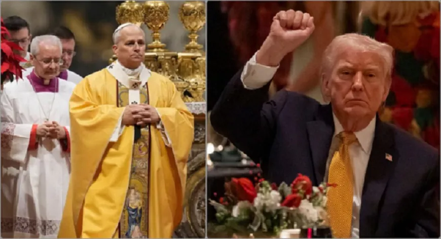 US से वेटिकन और यरुशलम तक क्रिसमस की धूम, पोप लियो XIV व राष्ट्रपति ट्रंप ने दिए संदेश