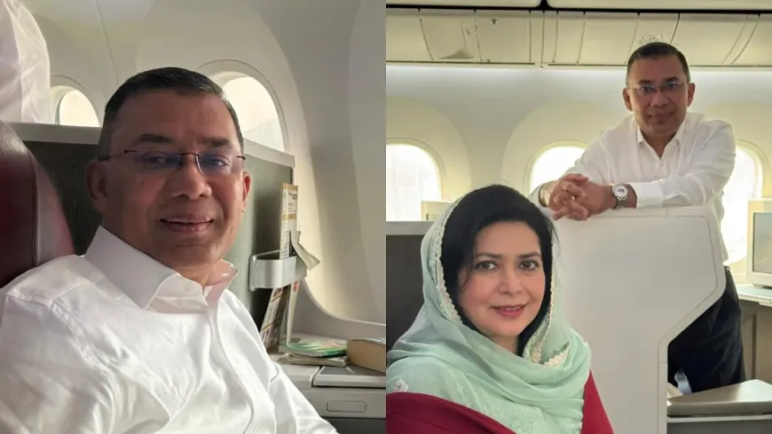 बेगम खालिदा के बेटे तारिक रहमान 17 साल बाद वापस पहुंचे ढाका, सड़कों पर उमड़ा समर्थकों का हुजूम