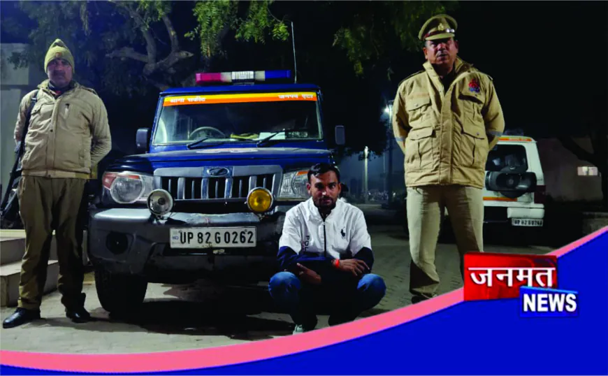 पुलिस जीप में बैठकर दबंगई रील बनाना युवक को पड़ा भारी, वीडियो वायरल होने पर हुई गिरफ्तारी