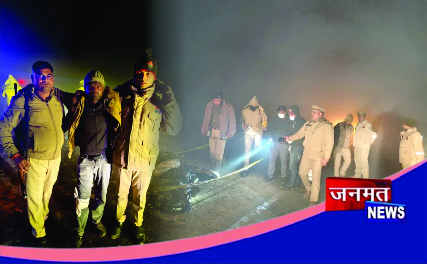 हरदोई में टप्पेबाजों से पुलिस की मुठभेड़, एक बदमाश गोली लगने से घायल, साथी फरार