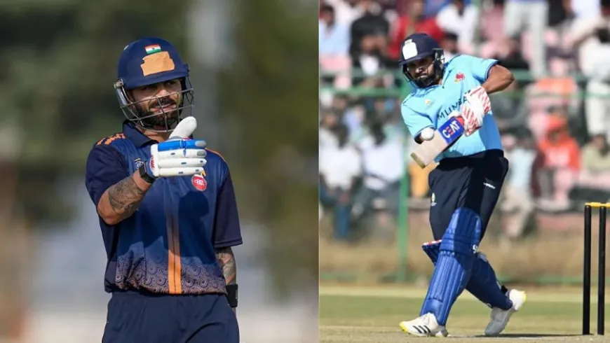 विजय हजारे ट्रॉफी खेलकर मालामाल हुए विराट और रोहित, BCCI से मिल रही तगड़ी सैलरी