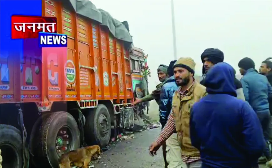 ट्रक-बोलोरो पिकअप की भिड़ंत में चालक व भैंस की मौत, दो घायल