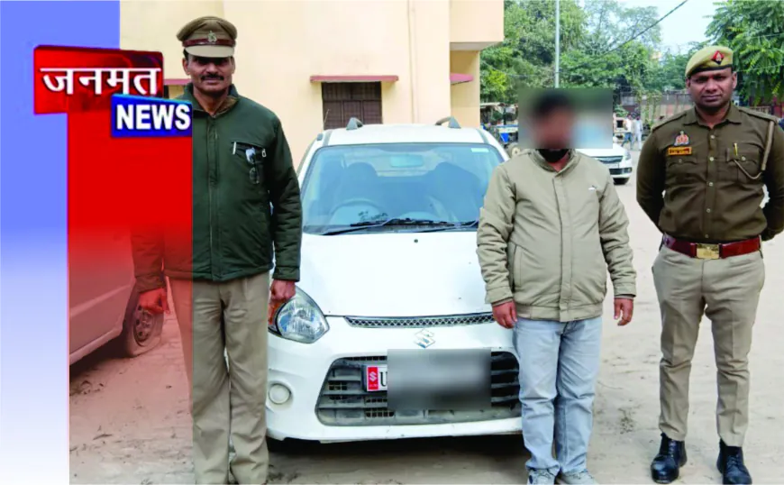 अमेठी में कार से खतरनाक स्टंट का वीडियो वायरल, पुलिस ने आरोपी की पहचान कर की कार्रवाई