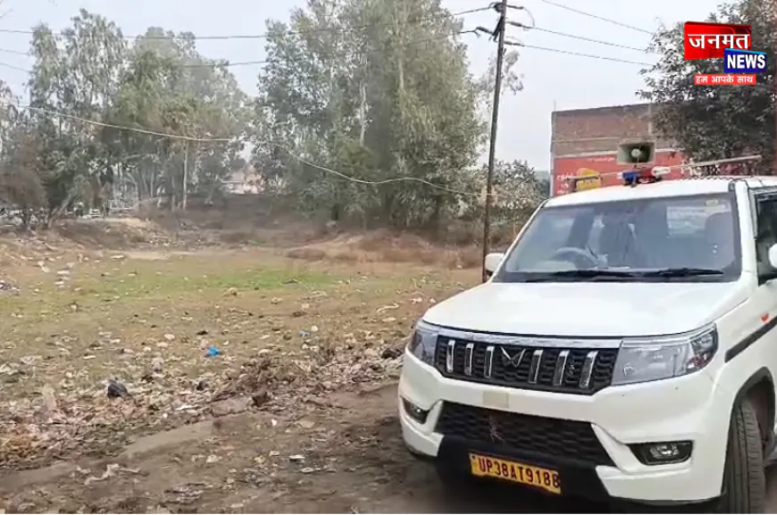 संभल: सरकारी जमीन पर अवैध कब्ज़ा, मौके पर पहुंची राजस्व टीम