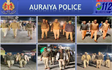 औरैया में गुंडा नियंत्रण अधिनियम के तहत बड़ी कार्रवाई, 4 अपराधी को किया गया जिला बदर