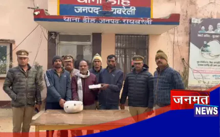रायबरेली: नशे के कारोबार पर बड़ा प्रहार, अवैध गांजा तस्करी का खुलासा; तीन गिरफ्तार